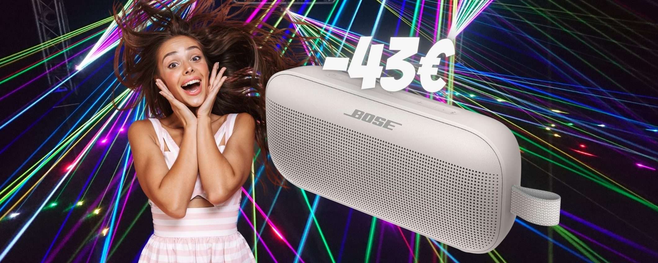 Bose SoundLink Flex: speaker portatile d'ECCELLENZA a PREZZO SHOCK Bose SoundLink Flex: speaker portatile d'ECCELLENZA a PREZZO SHOCK