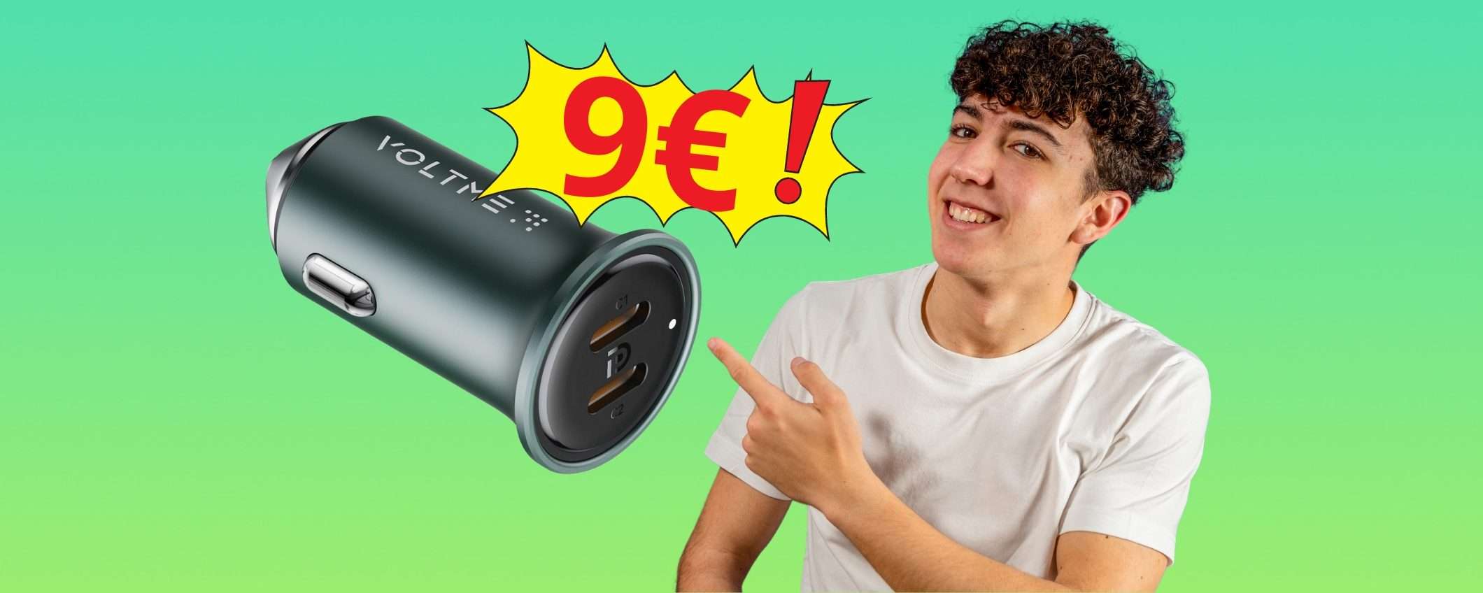 Caricabatteria per accendisigari Auto a una SCIOCCHEZZA, SOLO 9€ Caricabatteria per accendisigari Auto a una SCIOCCHEZZA, SOLO 9€