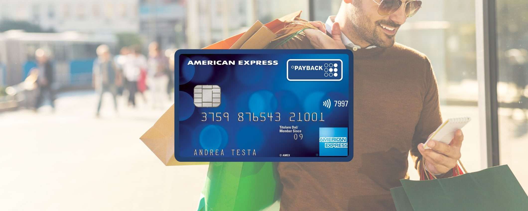 Attiva PAYBACK Amex e ottieni 100€ di cashback