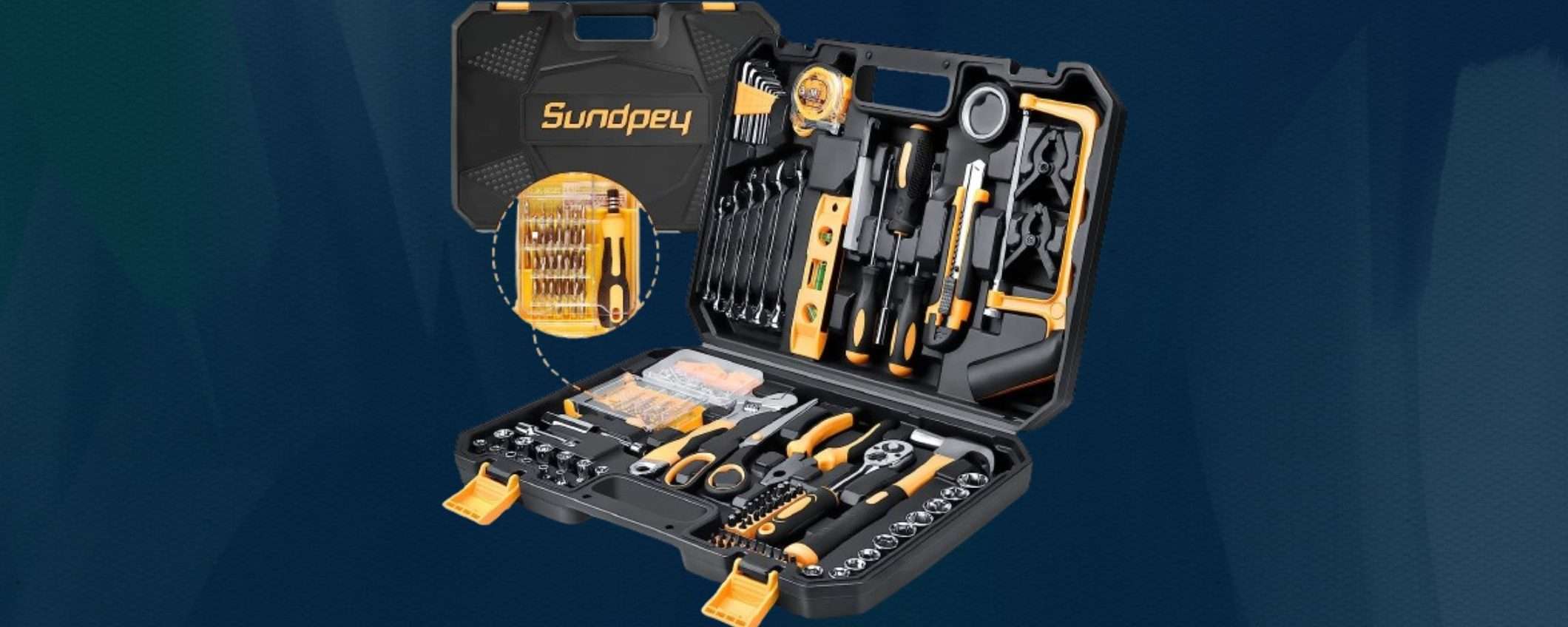 Cassetta attrezzi 257 in 1 a prezzo SHOCK su Amazon: COMPLETISSIMA (48€)