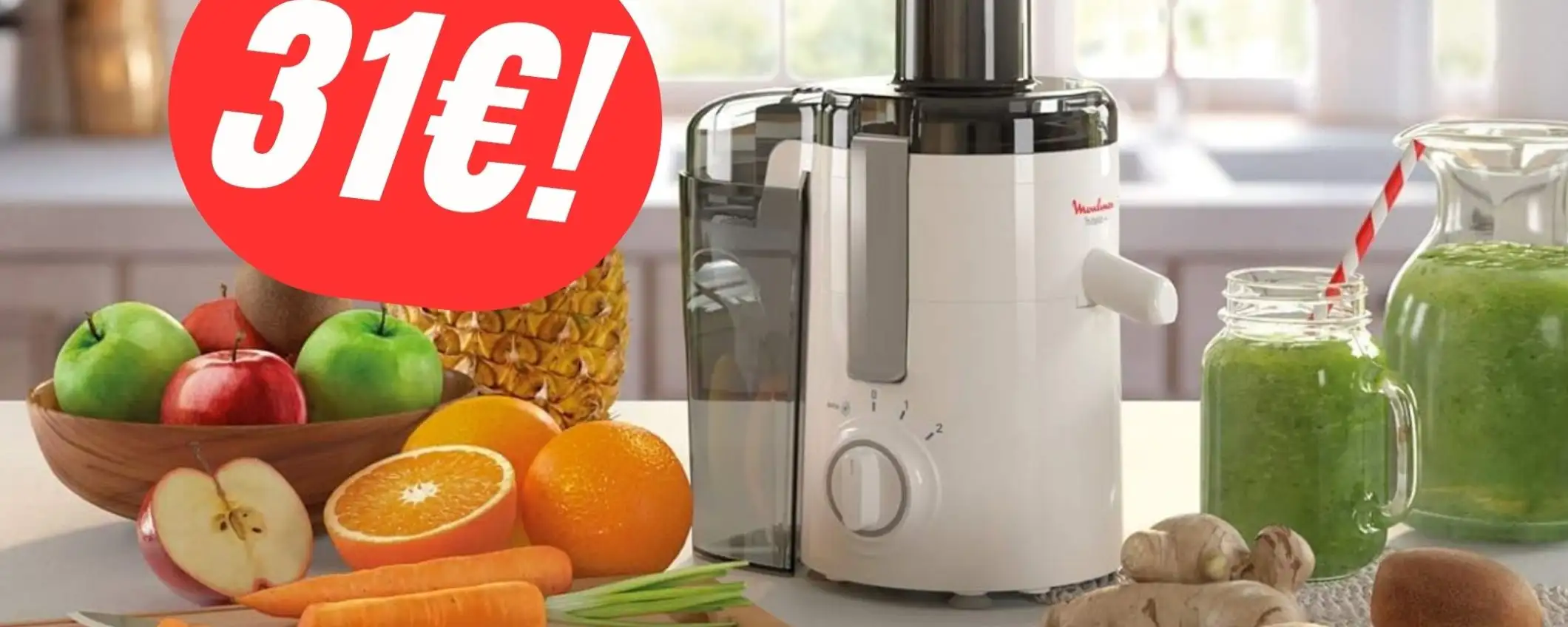 SCONTO+COUPON per la Centrifuga Moulinex SCONTO+COUPON per la Centrifuga Moulinex
