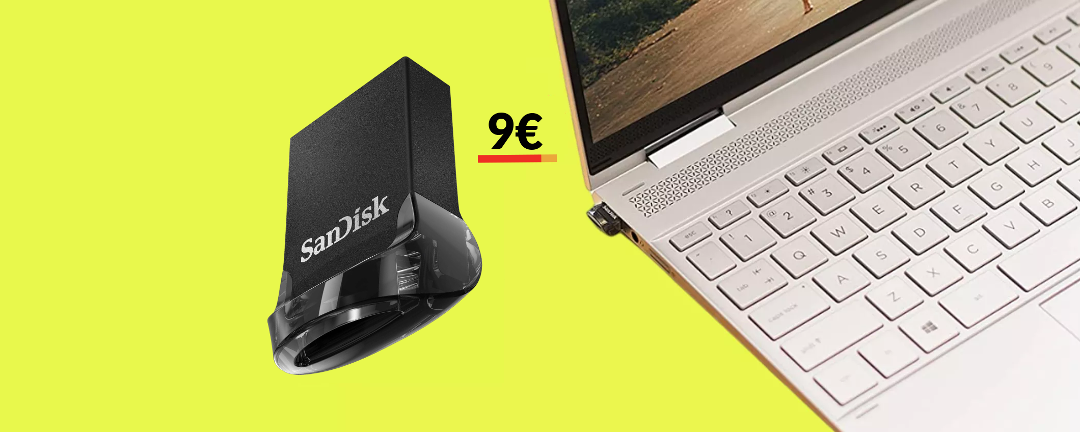 Chiavetta USB 32GB: velocità sterminata e costruzione salvaspazio Chiavetta USB 32GB: velocità sterminata e costruzione salvaspazio