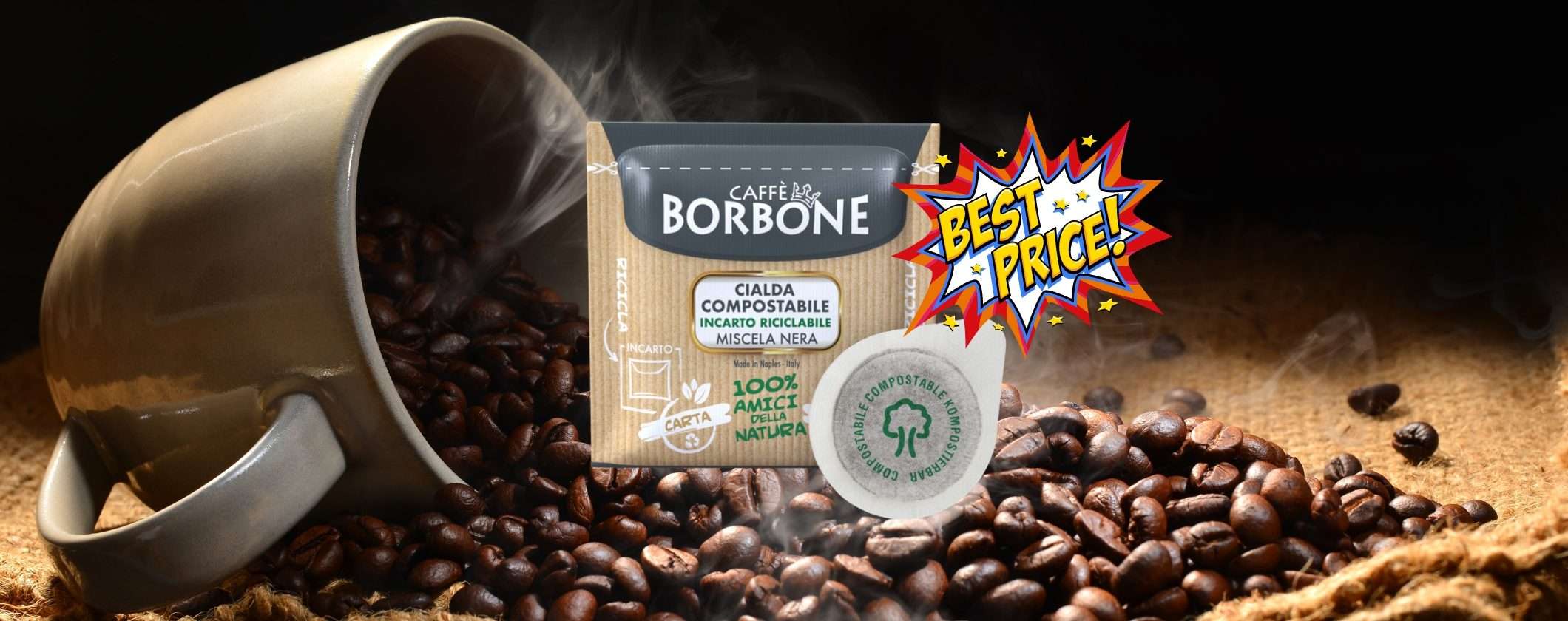 Cialde Caffè Borbone a soli 13 centesimi è da PAZZI, su eBay Cialde Caffè Borbone a soli 13 centesimi è da PAZZI, su eBay