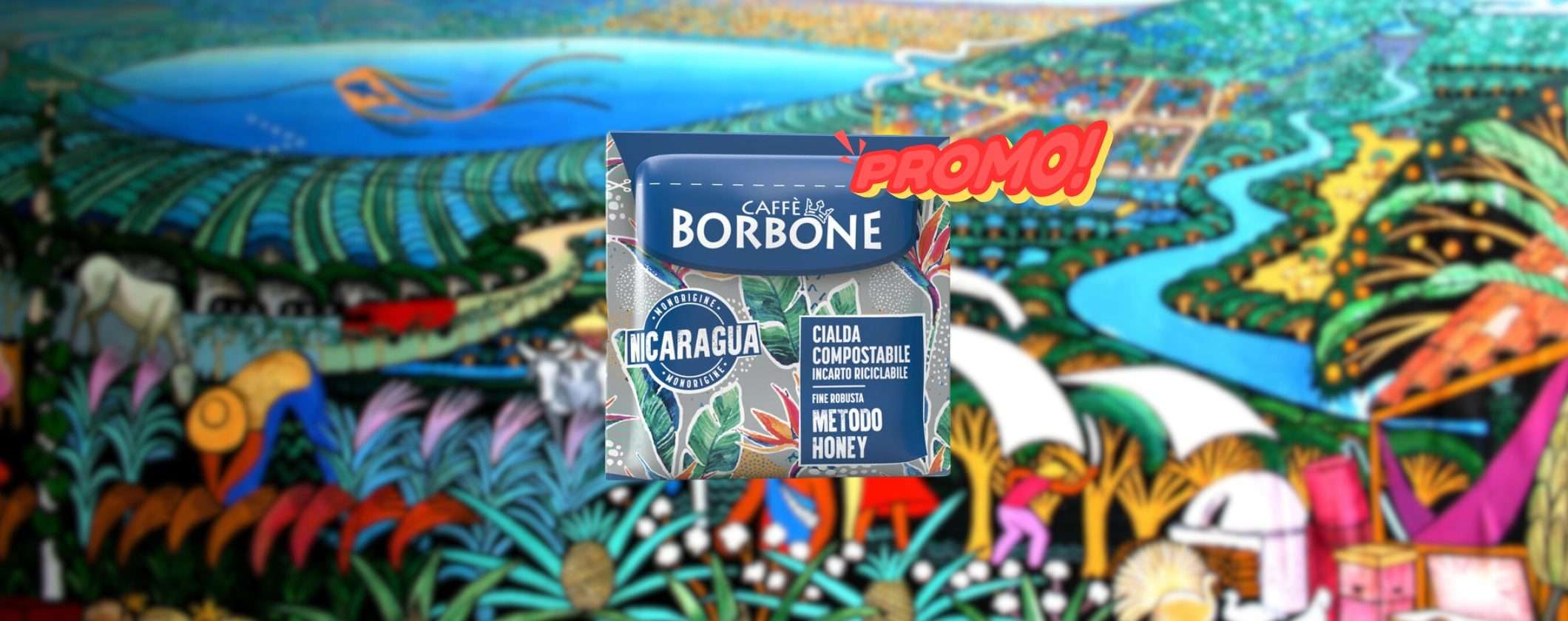 Cialde Caffè Borbone Nicaragua: top quality a prezzo low cost