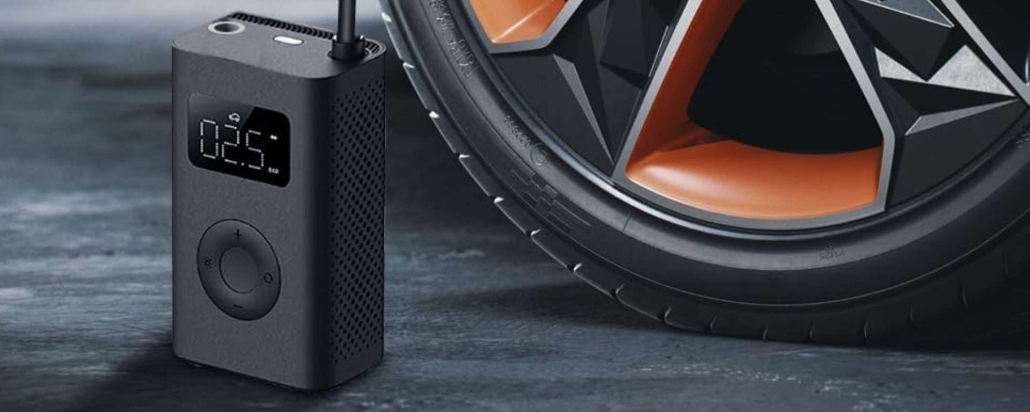 Xiaomi SHOCK su Amazon: 39€ per il NUOVO modello di compressore portatile