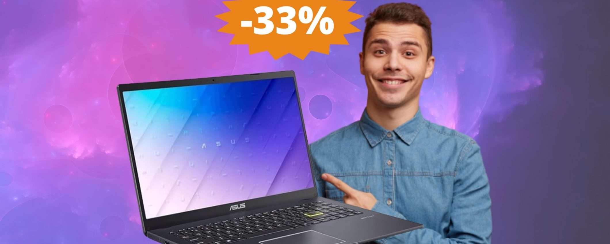 ASUS Vivobook Go: sconto ESPLOSIVO del 33% su Amazon ASUS Vivobook Go: sconto ESPLOSIVO del 33% su Amazon