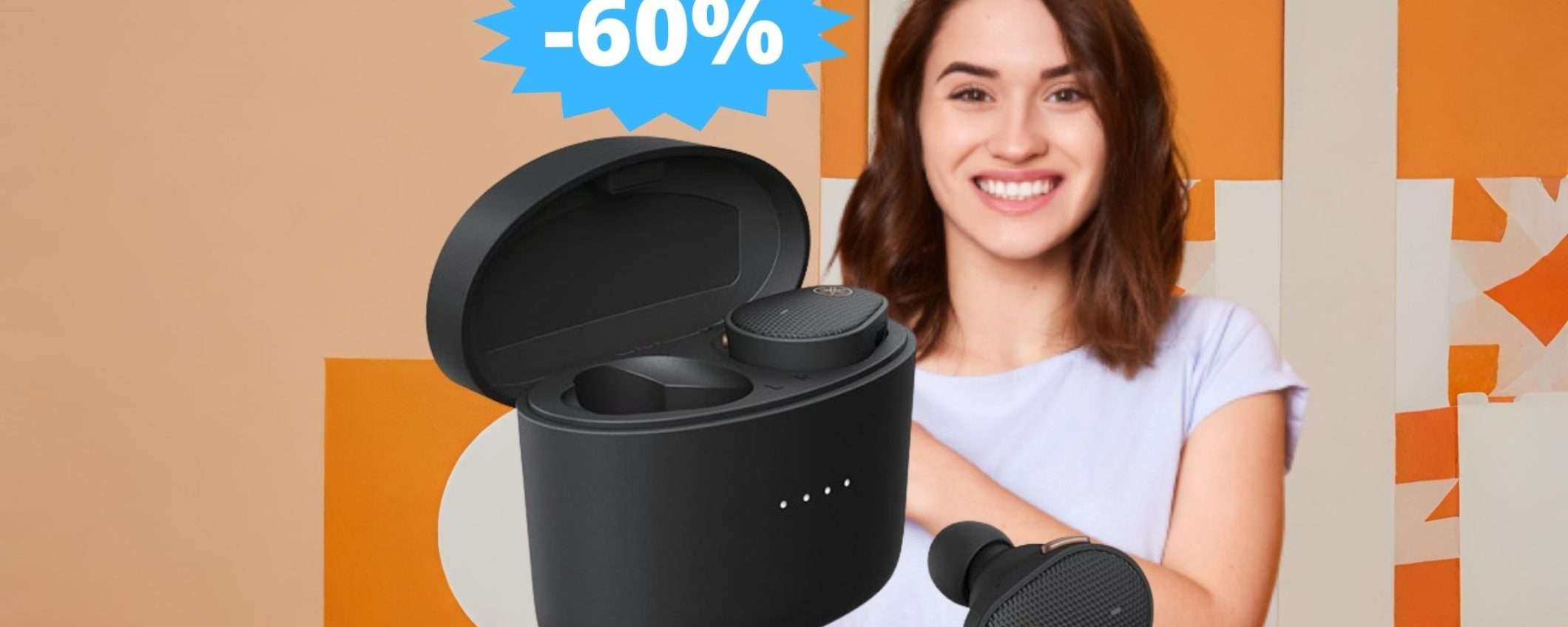 Auricolari Yamaha TW-E5B: prezzo BOMBA su Amazon (-60%) Auricolari Yamaha TW-E5B: prezzo BOMBA su Amazon (-60%)
