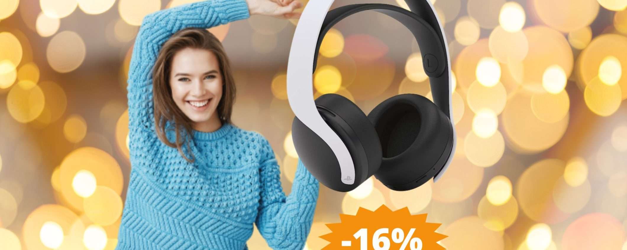 Cuffie Sony PlayStation5 Pulse 3D: SUPER sconto del 16% Cuffie Sony PlayStation5 Pulse 3D: SUPER sconto del 16%