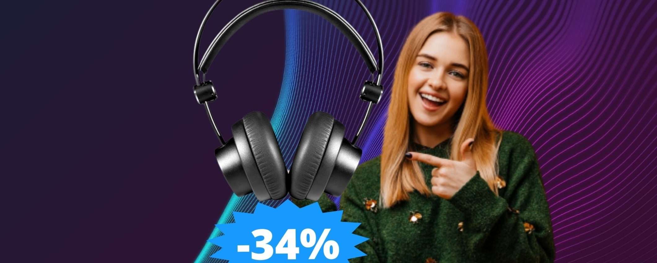 Cuffie AKG K175: esperienza sonora impeccabile (-34%) Cuffie AKG K175: esperienza sonora impeccabile (-34%)