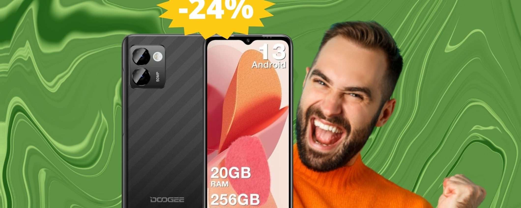 DOOGEE N50PRO: indistruttibile, elegante e in MEGA sconto DOOGEE N50PRO: indistruttibile, elegante e in MEGA sconto