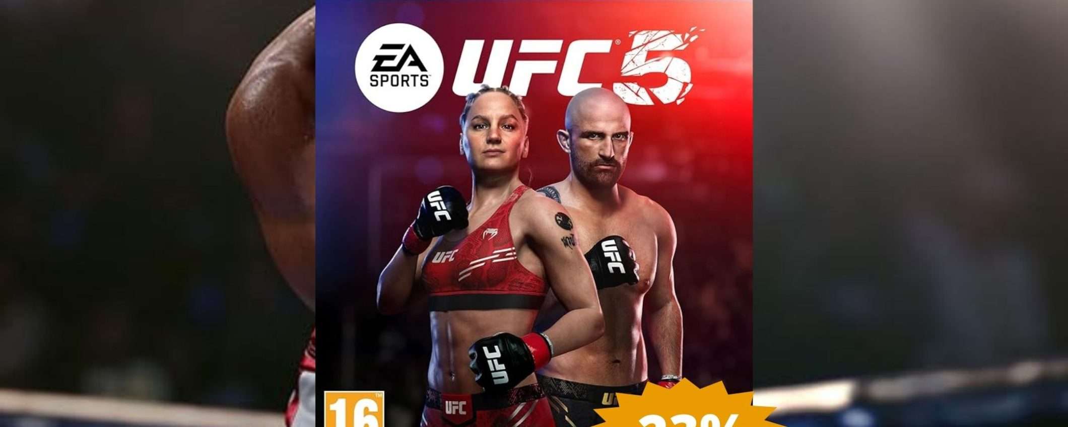 EA SPORTS UFC 5 per PS5: SUPER sconto del 23% su Amazon EA SPORTS UFC 5 per PS5: SUPER sconto del 23% su Amazon
