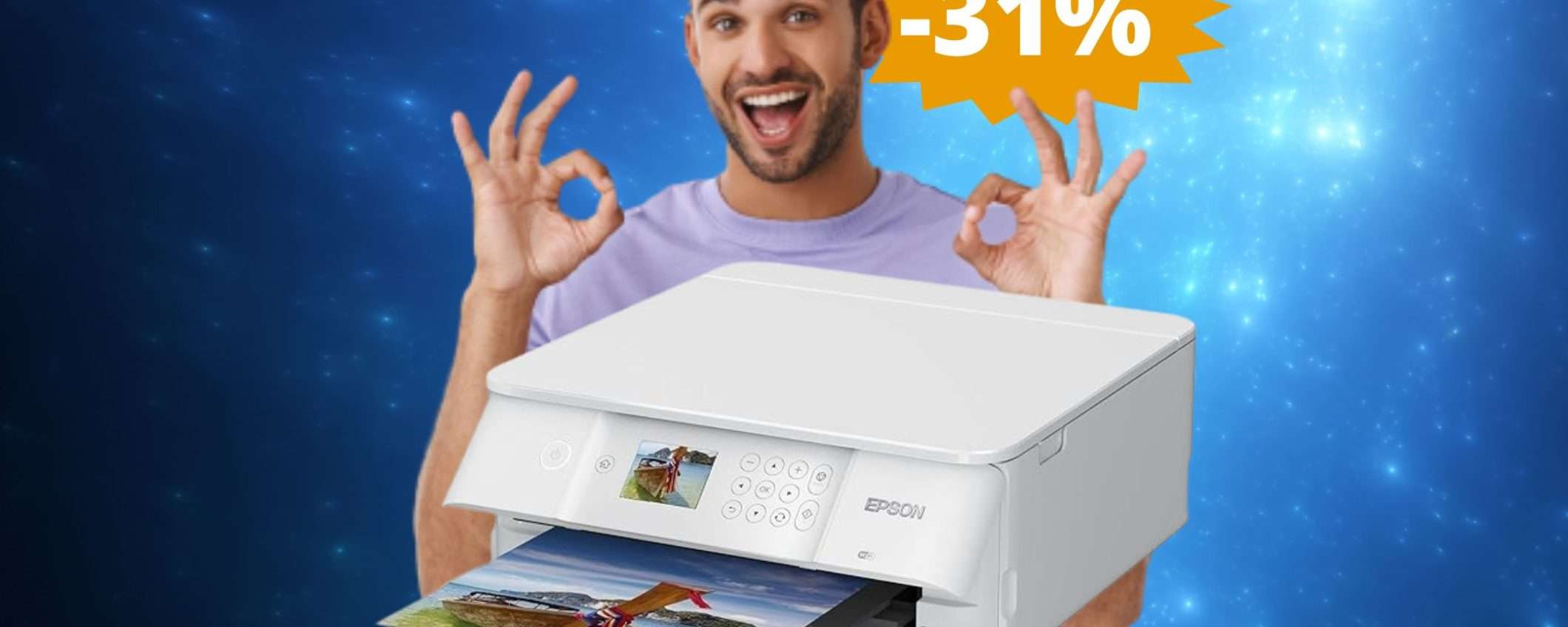 Epson Expression Premium: MEGA sconto del 31% su Amazon Epson Expression Premium: MEGA sconto del 31% su Amazon