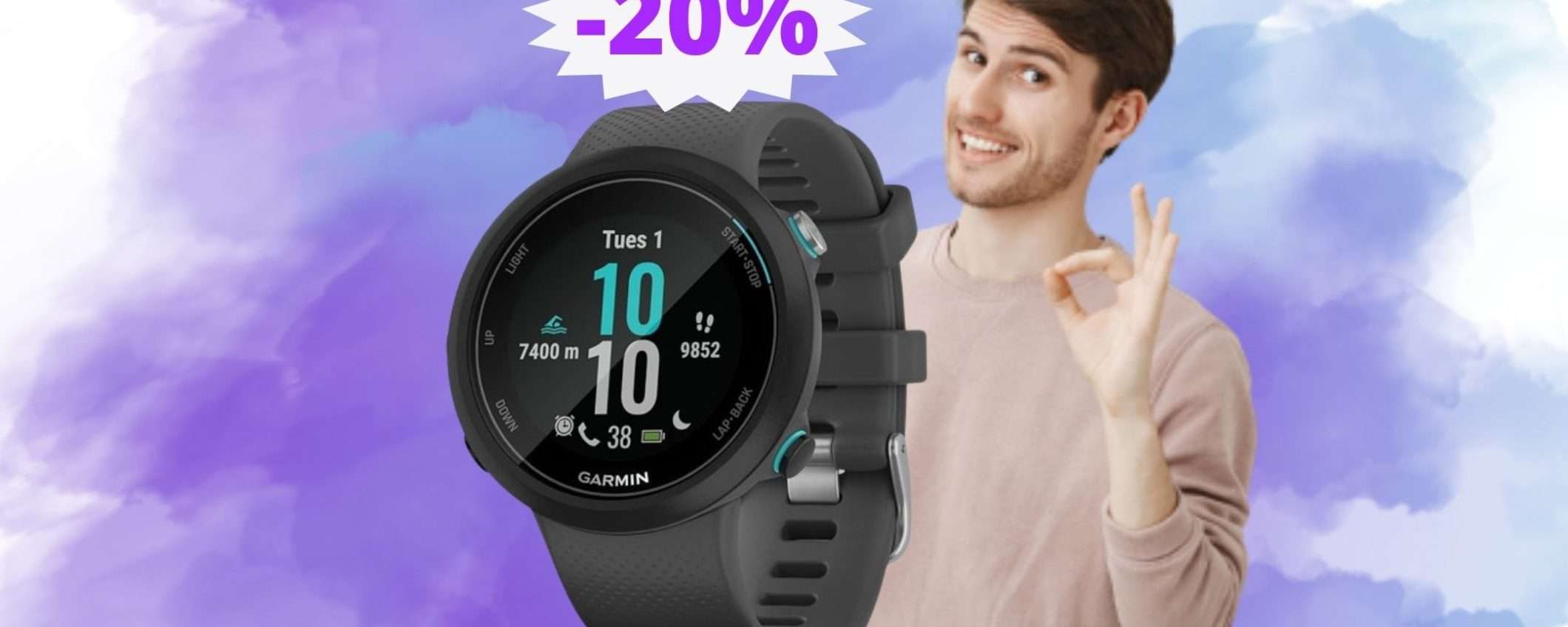 Garmin Swim 2: sconto IRRESISTIBILE del 20% su Amazon Garmin Swim 2: sconto IRRESISTIBILE del 20% su Amazon