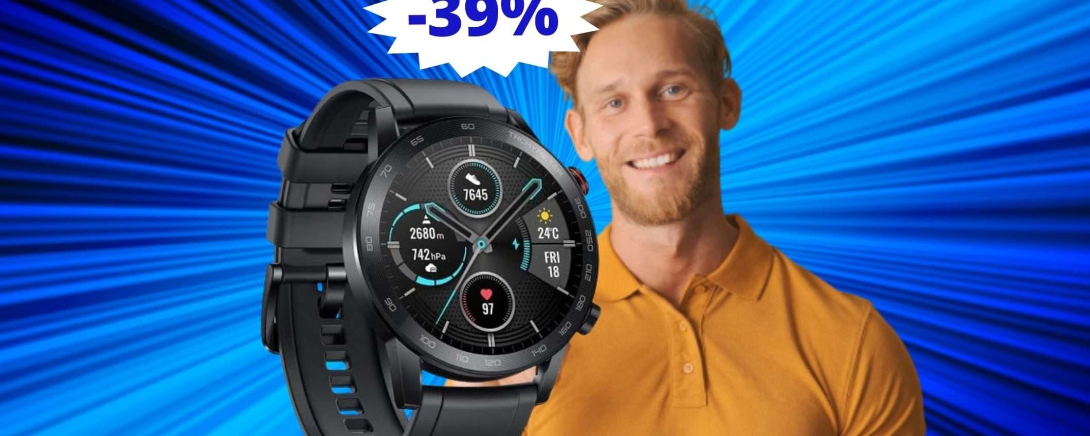 Honor Magicwatch 2: CROLLO del prezzo su Amazon (-39%) Honor Magicwatch 2: CROLLO del prezzo su Amazon (-39%)