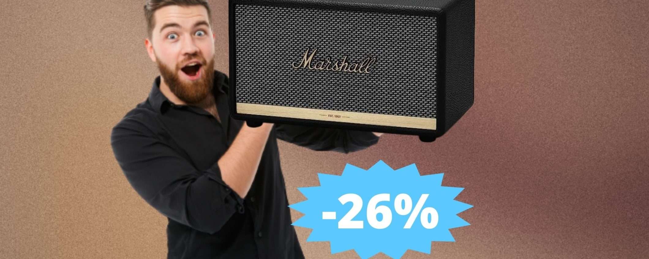 Marshall Acton II: SUPER sconto del 26% su Amazon Marshall Acton II: SUPER sconto del 26% su Amazon