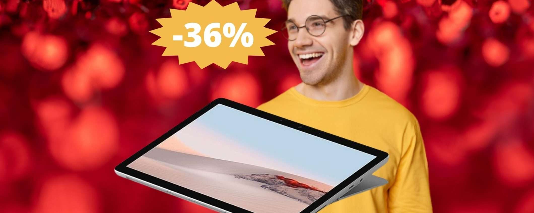 Microsoft Surface GO 2: MEGA sconto del 36% su Amazon Microsoft Surface GO 2: MEGA sconto del 36% su Amazon