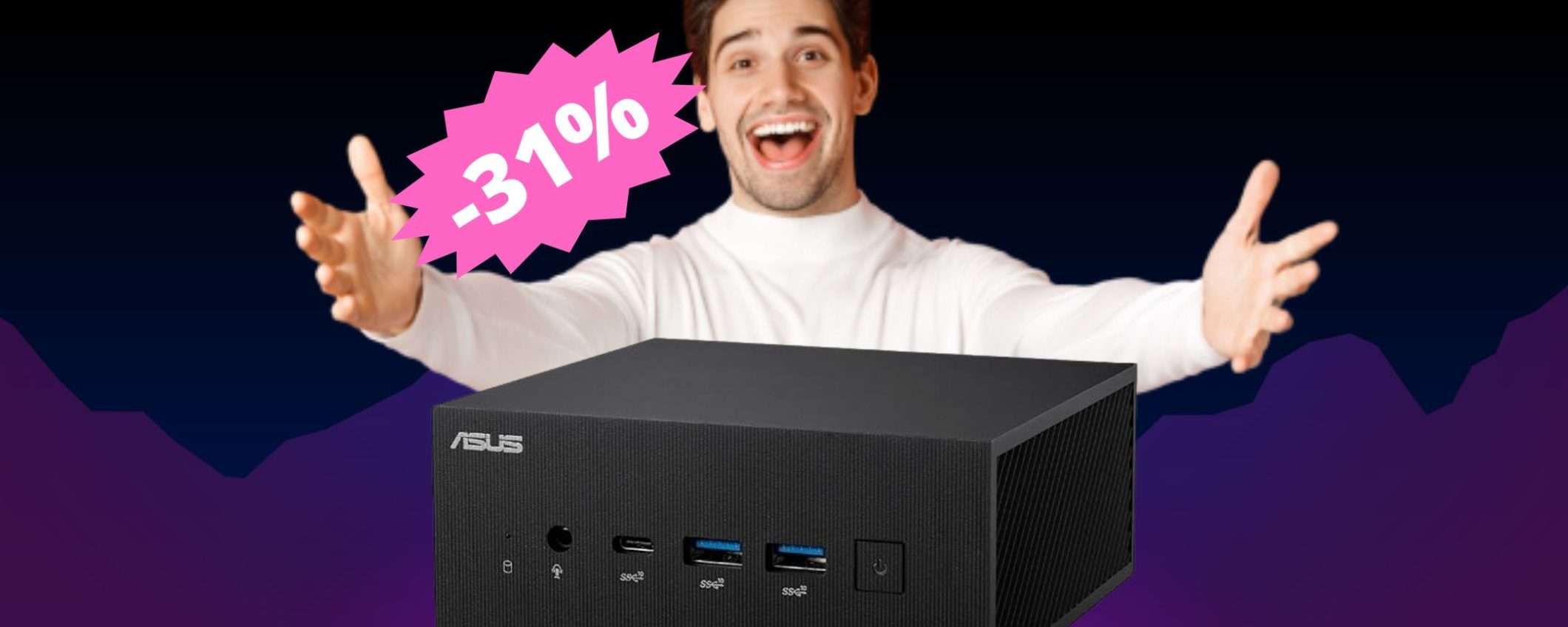 Mini PC ASUS PN64: un'occasione da prendere al volo (-31%) Mini PC ASUS PN64: un'occasione da prendere al volo (-31%)