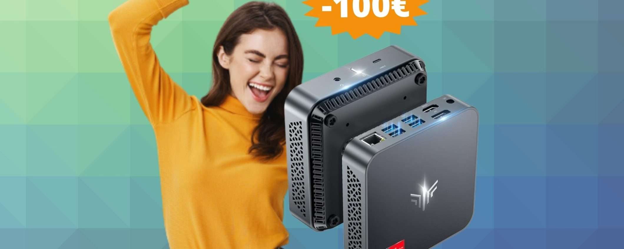 Mini PC NiPoGi: IMPOSIBBILE trovare di meglio a questo prezzo
