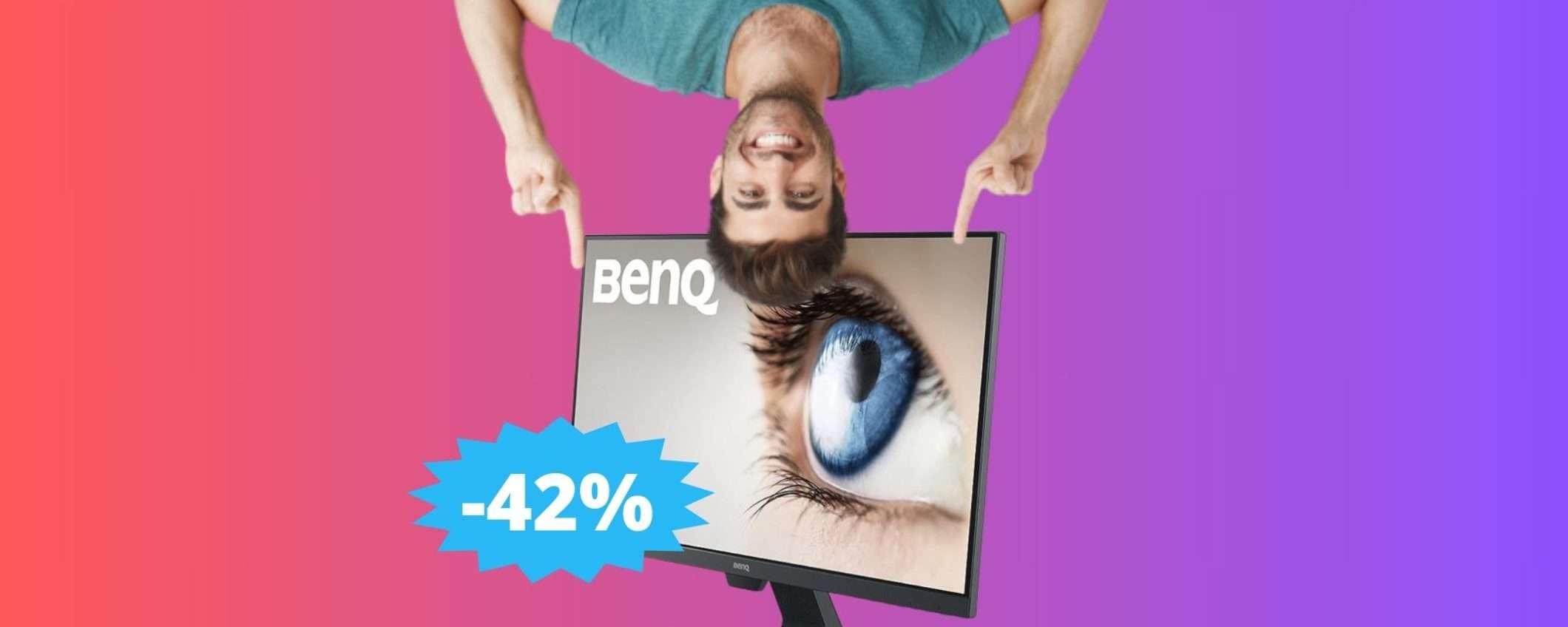Monitor BenQ GW2780: sconto IRRESISTIBILE del 42% Monitor BenQ GW2780: sconto IRRESISTIBILE del 42%