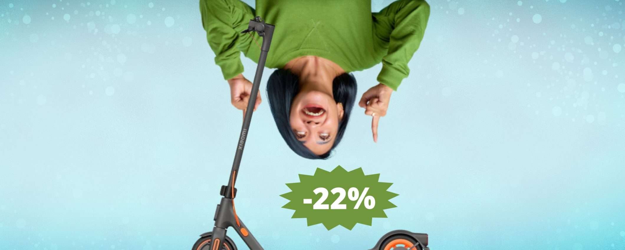 Monopattino elettrico Xiaomi 4 Go: SUPER sconto del 22% Monopattino elettrico Xiaomi 4 Go: SUPER sconto del 22%