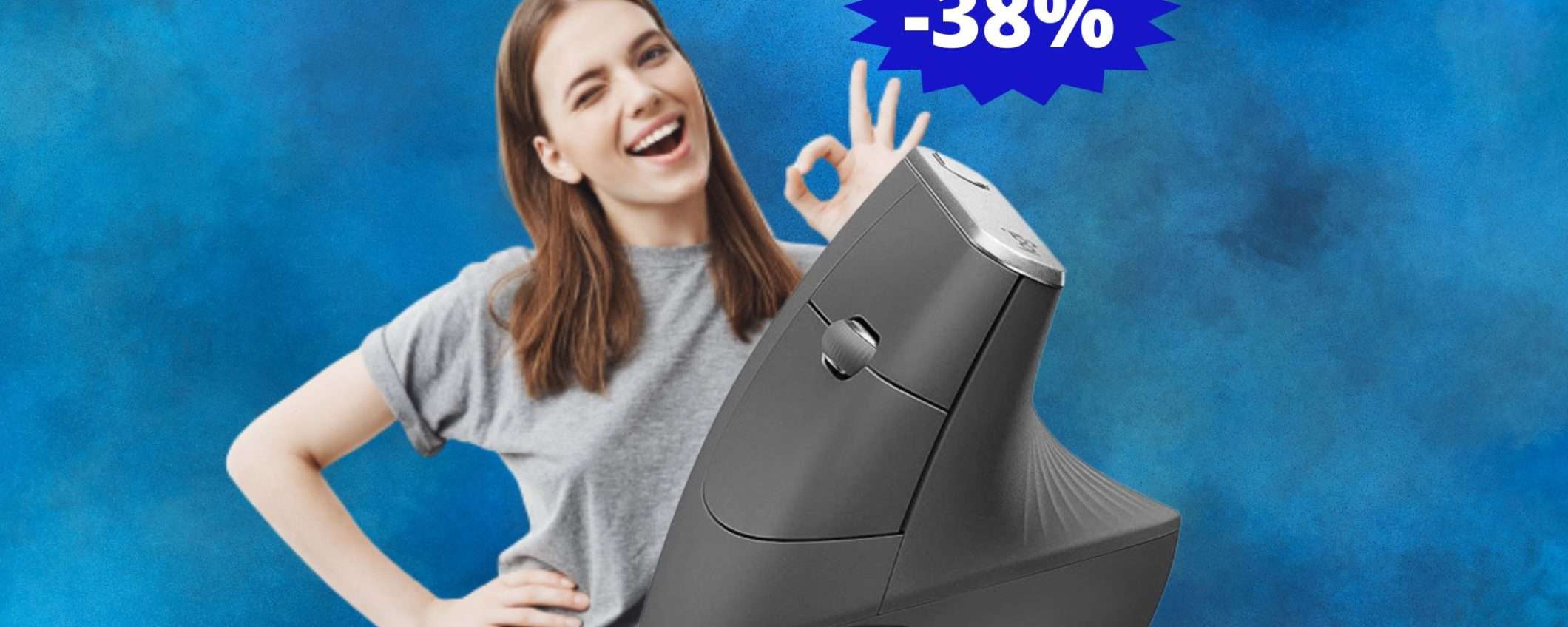 Logitech MX Vertical: il futuro dell'ergonomia (-38%) Logitech MX Vertical: il futuro dell'ergonomia (-38%)