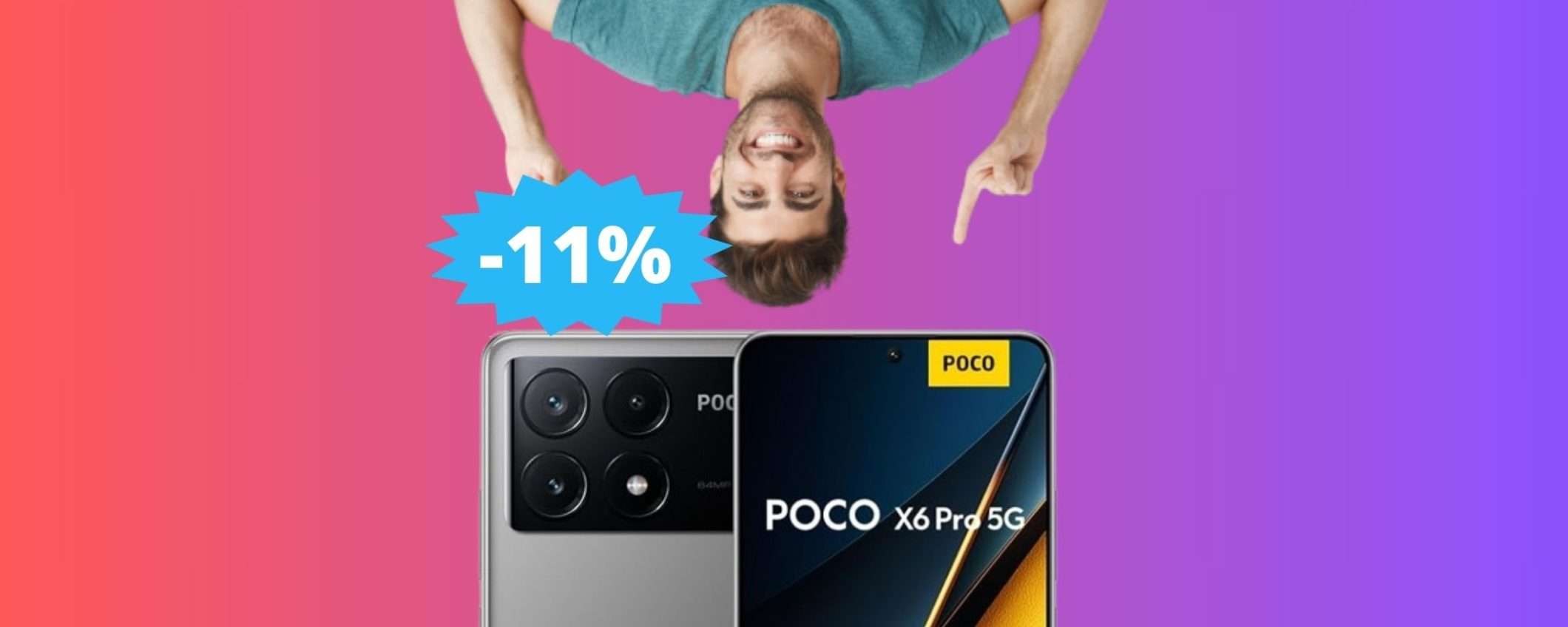 POCO X6 Pro: SCONTO imperdibile del 11% su Amazon POCO X6 Pro: SCONTO imperdibile del 11% su Amazon
