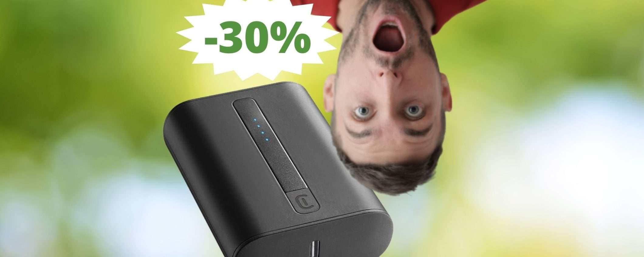Powerbank Cellularline: metti il TURBO alla tua ricarica (-30%) Powerbank Cellularline: metti il TURBO alla tua ricarica (-30%)