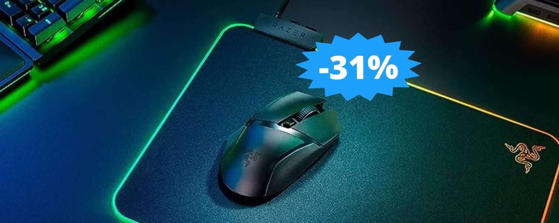 Razer Basilisk X Hyperspeed: MASSIMA potenza gaming (-31%)
