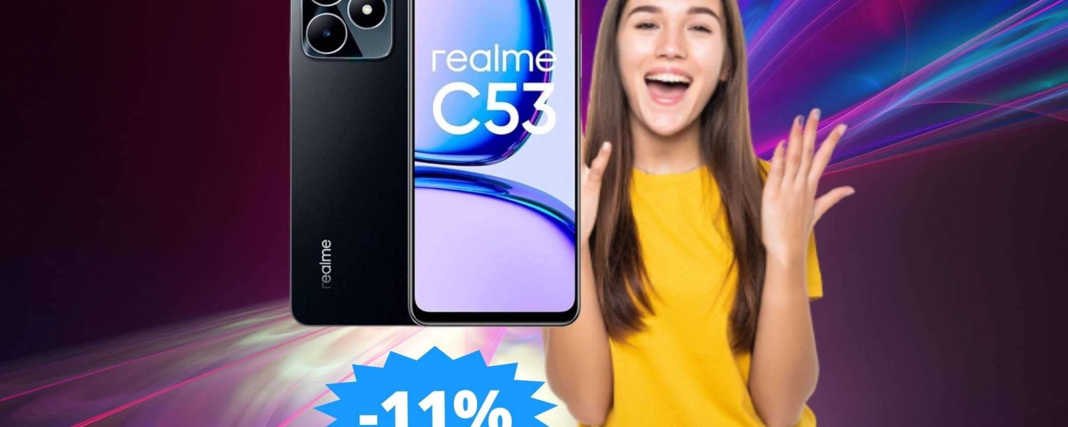 Realme C53: difficile trovare id meglio a questo prezzo (-11%) Realme C53: difficile trovare id meglio a questo prezzo (-11%)