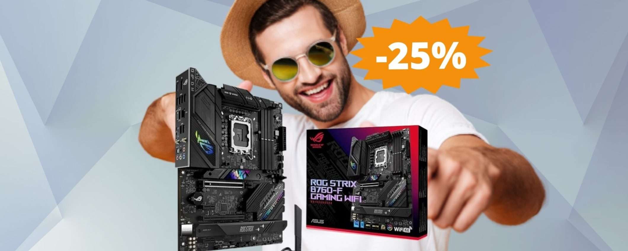 Scheda madre ASUS ROG STRIX: creata per il gaming (-25%)