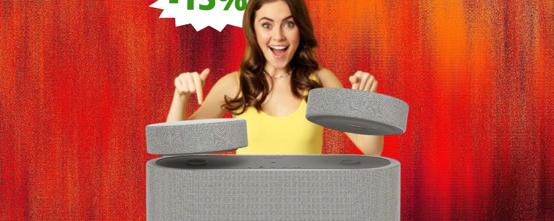 Sony HT-AX7: audio PREMIUM ovunque tu vada (-15%) Sony HT-AX7: audio PREMIUM ovunque tu vada (-15%)