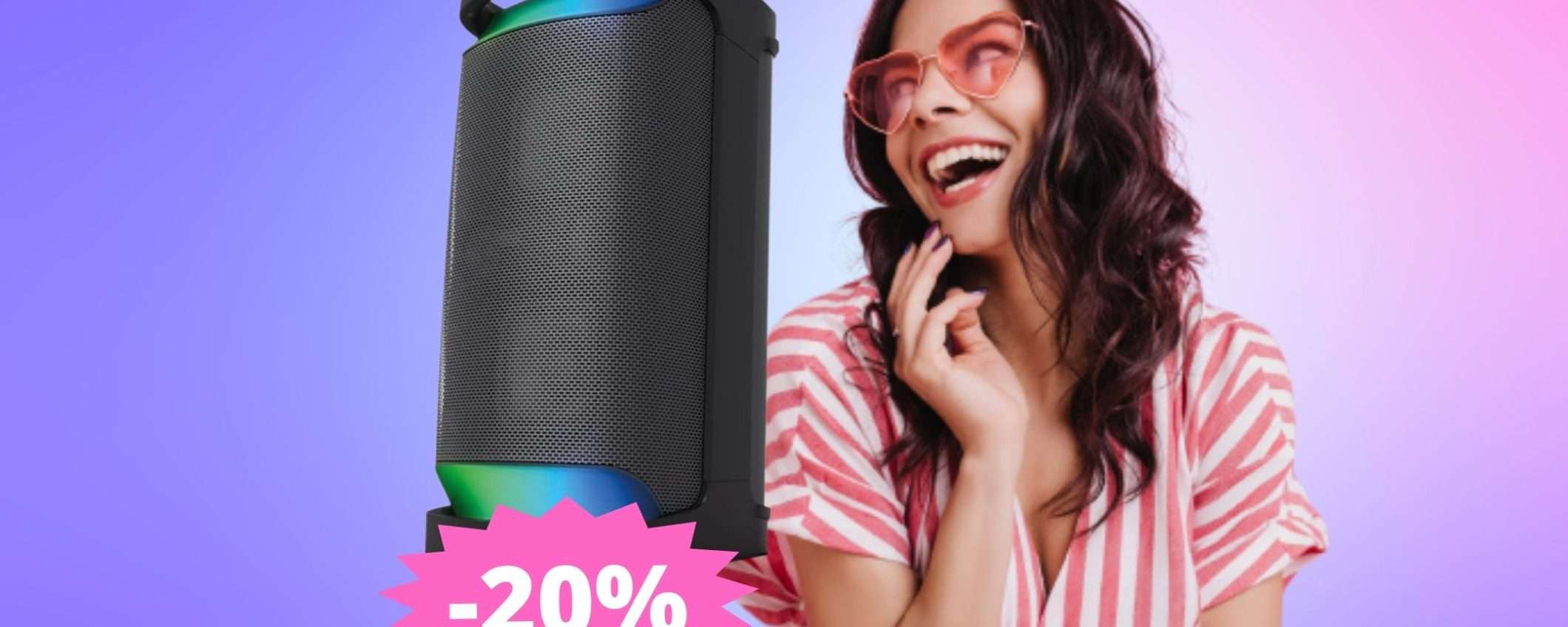 Speaker Sony SRSXP500B: offerta ESCLUSIVA Amazon (-20%) Speaker Sony SRSXP500B: offerta ESCLUSIVA Amazon (-20%)