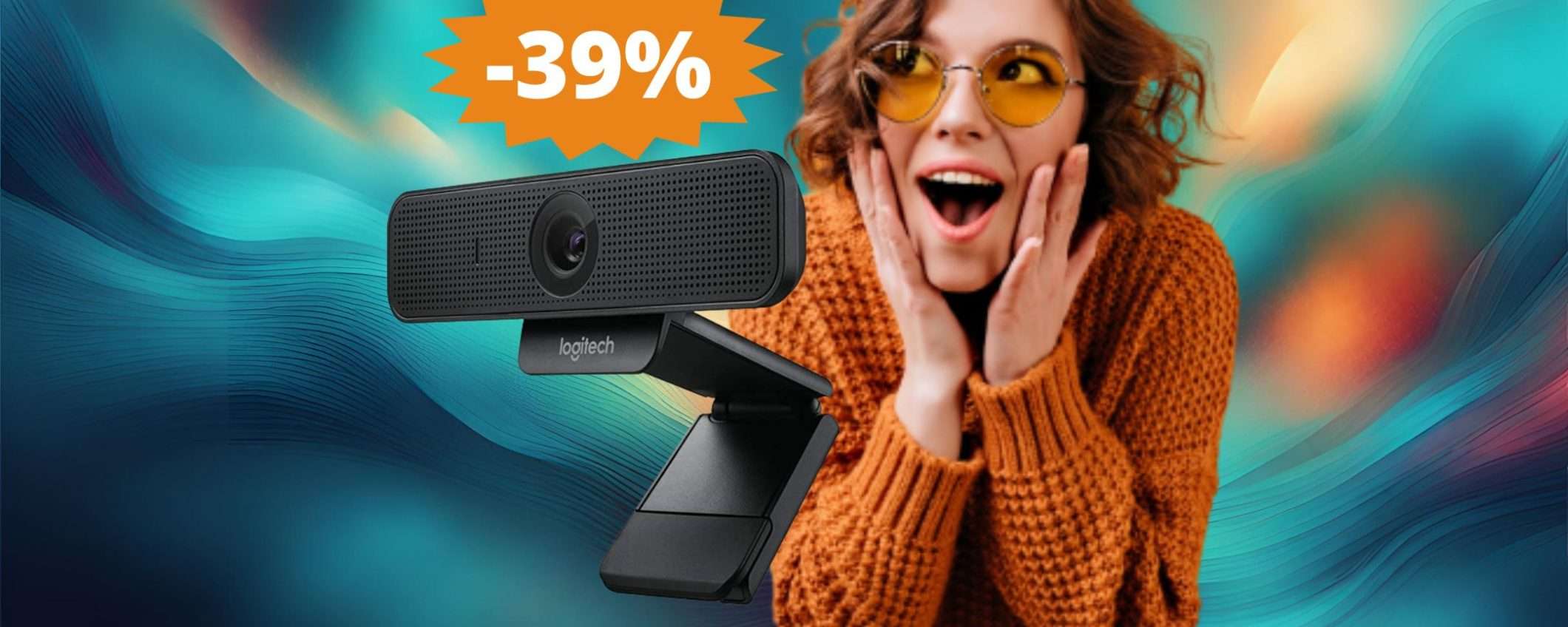Webcam Logitech C925-E: prezzo IRRESISTIBILE su Amazon (-39%) Webcam Logitech C925-E: prezzo IRRESISTIBILE su Amazon (-39%)