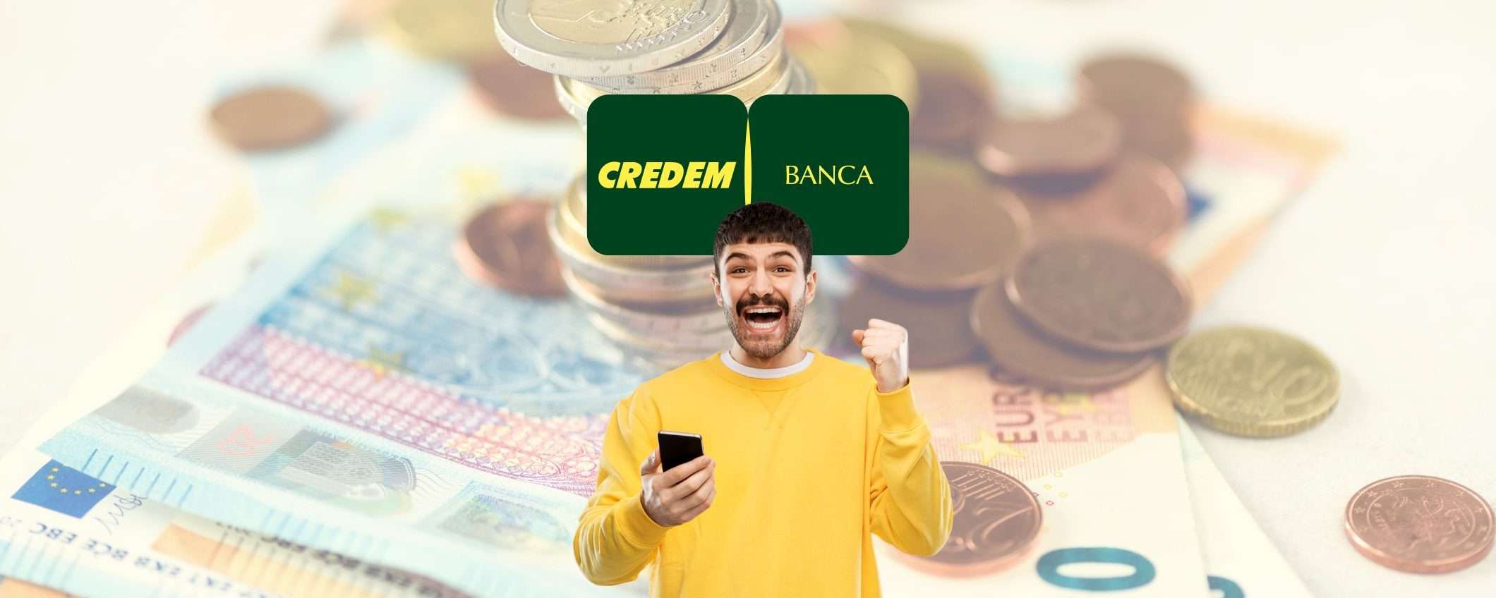 Apri Conto Credem: zero spese e tasso d'interesse al 4% Apri Conto Credem: zero spese e tasso d'interesse al 4%