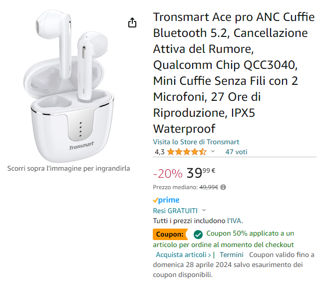 cuffie tronsmart