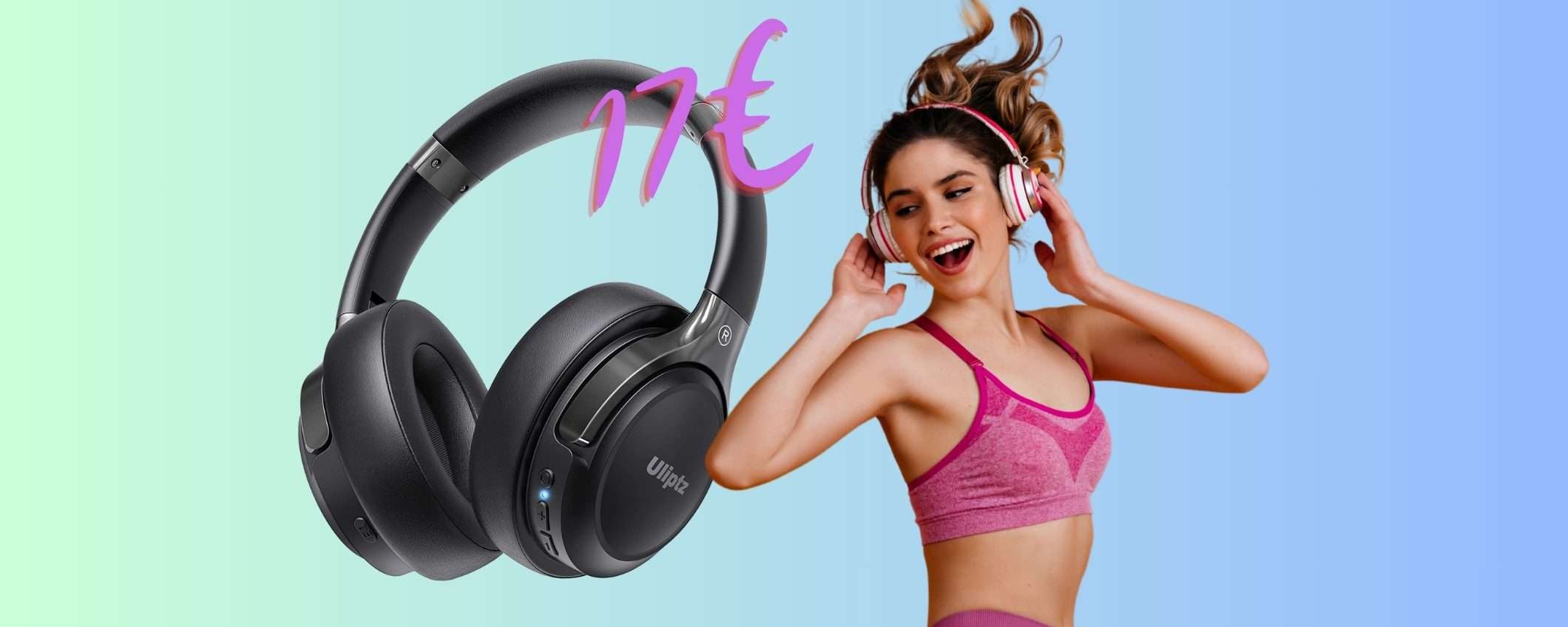 Cuffie wireless con suono di qualità a PREZZO da URLO, solo 17€ Cuffie wireless con suono di qualità a PREZZO da URLO, solo 17€