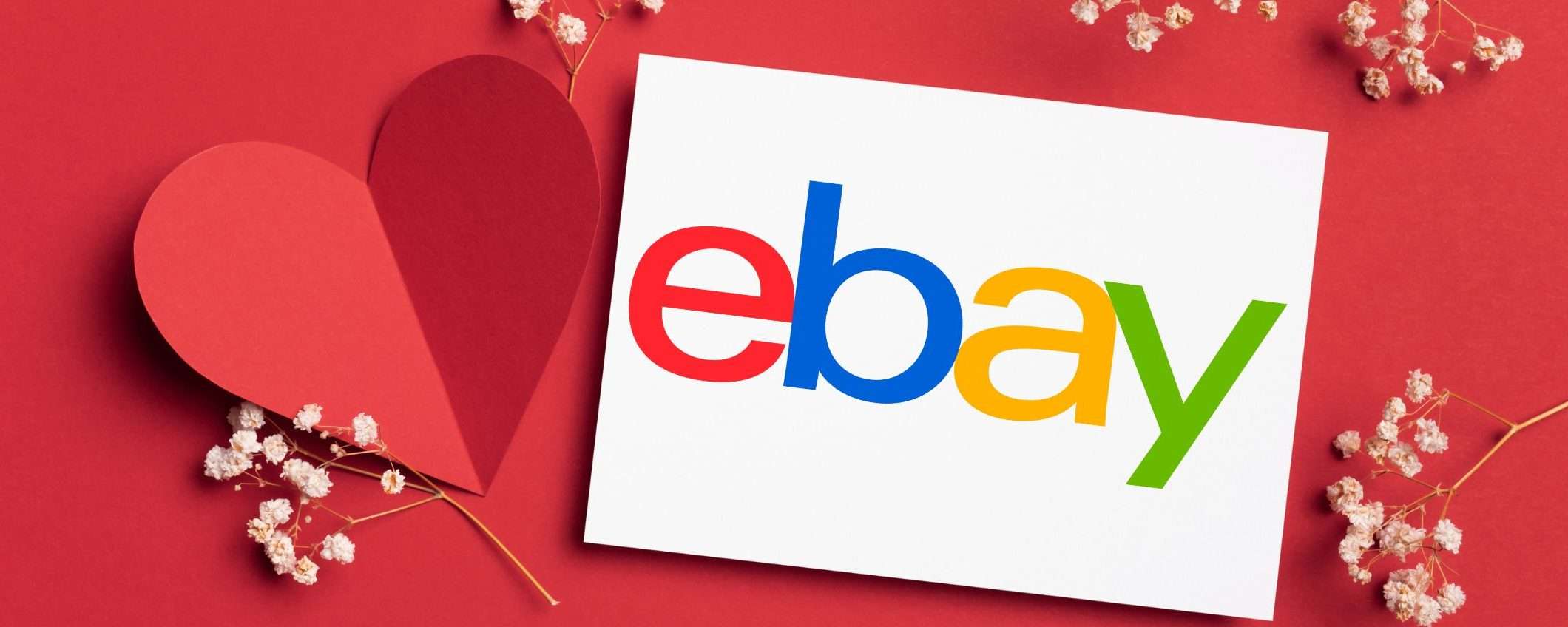 eBay lancia il coupon SAN VALENTINO: sconti fino al 15% su tanti prodotti