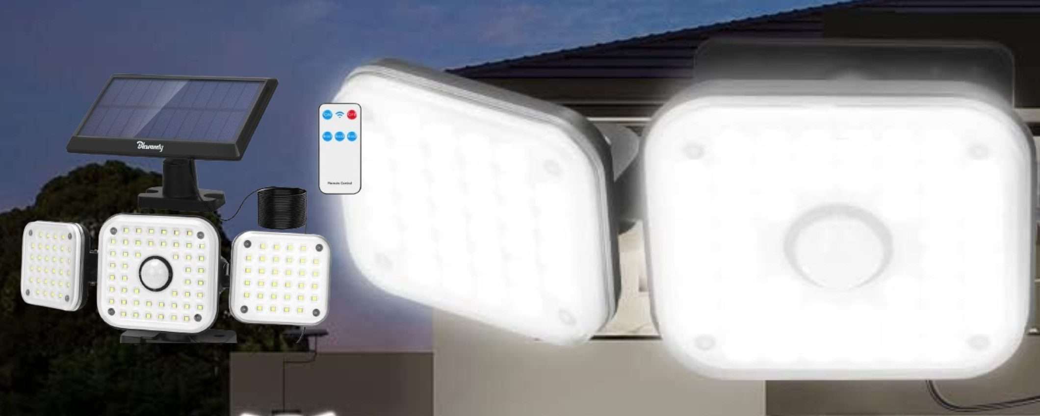 Non il solito faretto solare, ma un sistema a 3 teste POTENTISSIMO (16€) Non il solito faretto solare, ma un sistema a 3 teste POTENTISSIMO (16€)