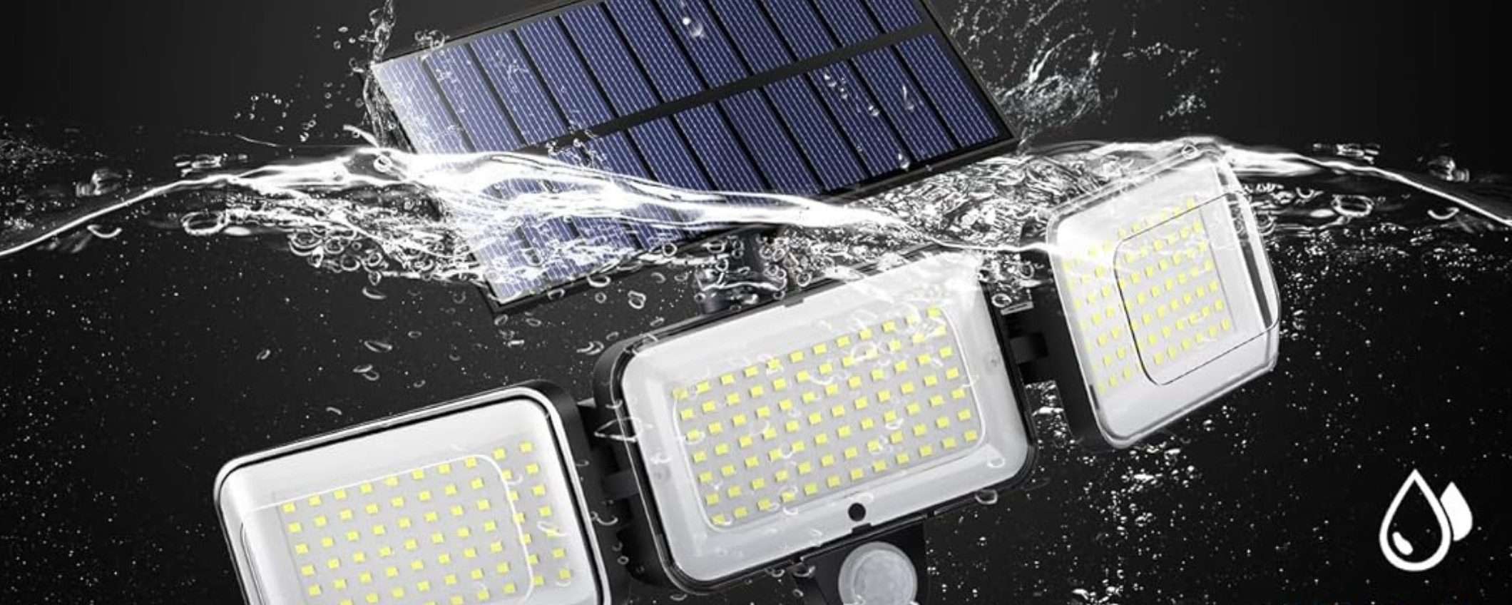 Faro solare con 3 teste orientabili, prezzo SHOCK: luminosità PAZZESCA (13€) Faro solare con 3 teste orientabili, prezzo SHOCK: luminosità PAZZESCA (13€)