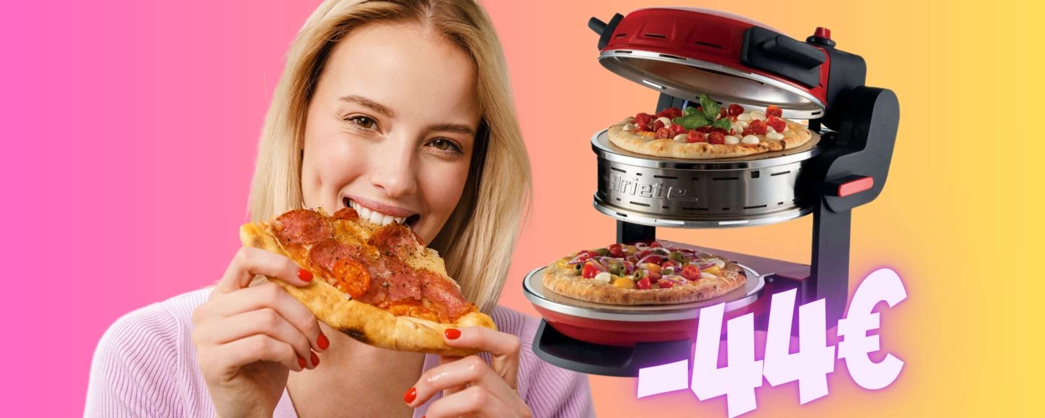 Forno Ariete per 2 pizze in SOLI 4 MINUTI su eBay in SCONTO di 44€ Forno Ariete per 2 pizze in SOLI 4 MINUTI su eBay in SCONTO di 44€