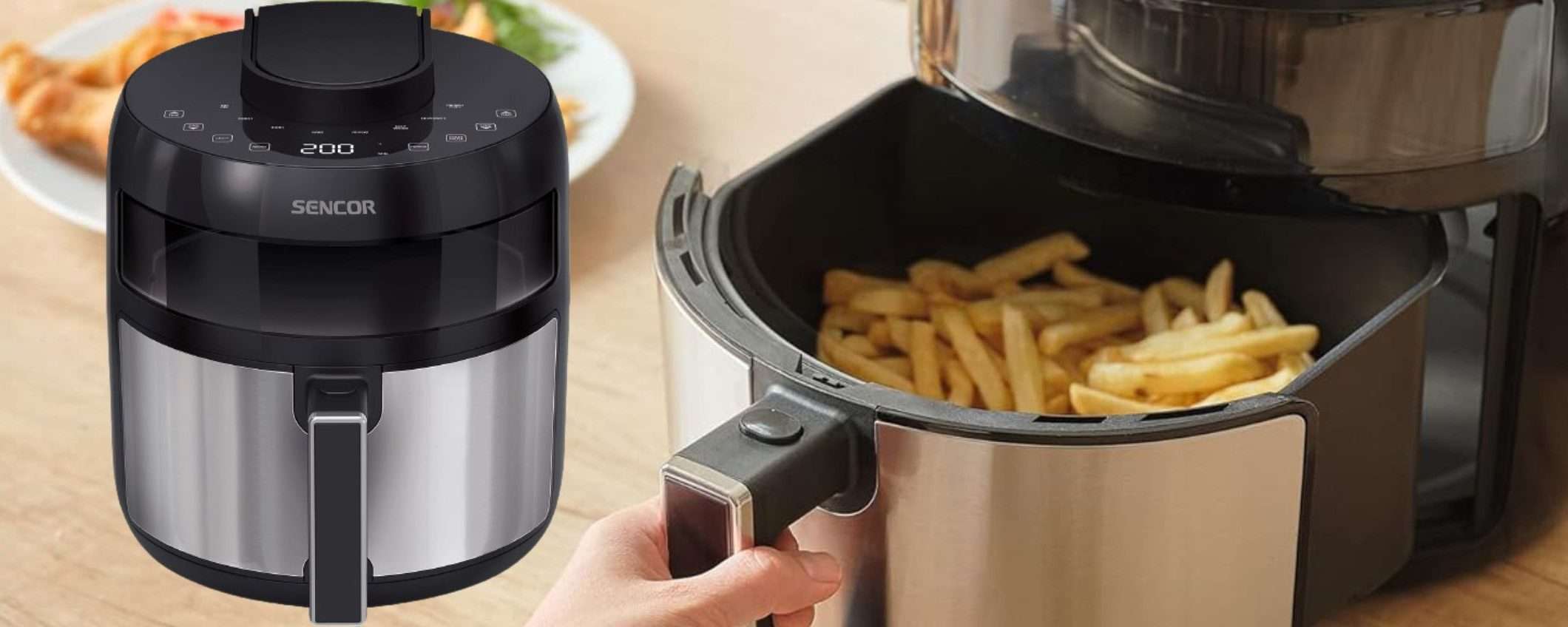 Solo 47€ per questa friggitrice ad aria XL: cucina di TUTTO (Amazon) Solo 47€ per questa friggitrice ad aria XL: cucina di TUTTO (Amazon)