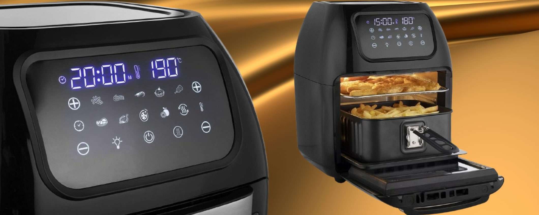 Sconto 57% per questa friggitrice ad aria XXL da 10 litri: prezzo WOW (80€) Sconto 57% per questa friggitrice ad aria XXL da 10 litri: prezzo WOW (80€)