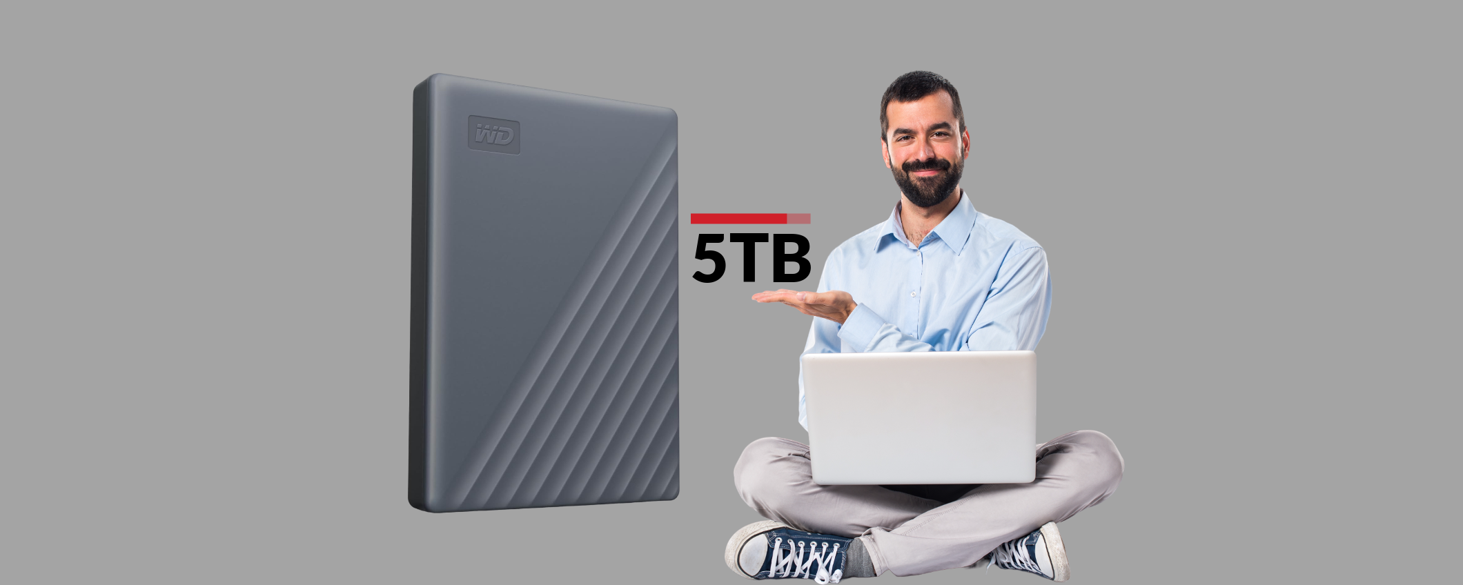 Hard disk esterno 5TB: il prezzo scivola finalmente sotto i 150€