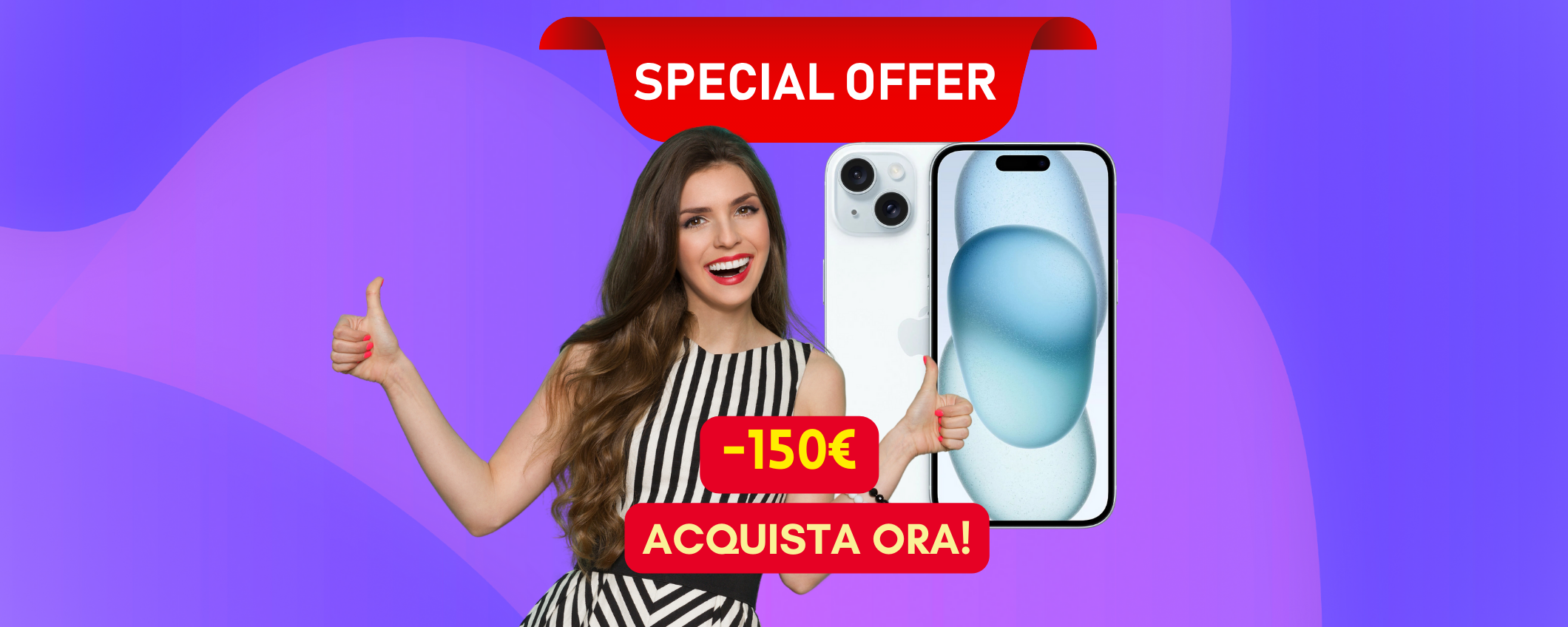 iPhone 15 in sconto di 150€ da Mediaworld: occasione imperdibile iPhone 15 in sconto di 150€ da Mediaworld: occasione imperdibile