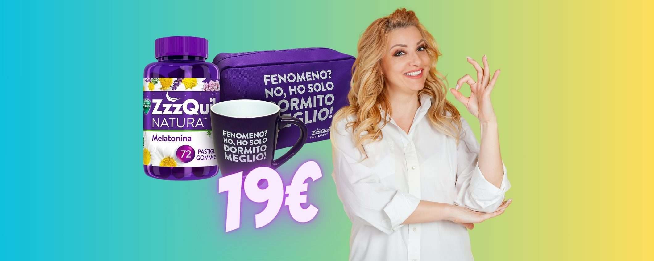 Insonnia? Risolvi in modo naturale con ZzzQuil a 19€ su Amazon Insonnia? Risolvi in modo naturale con ZzzQuil a 19€ su Amazon