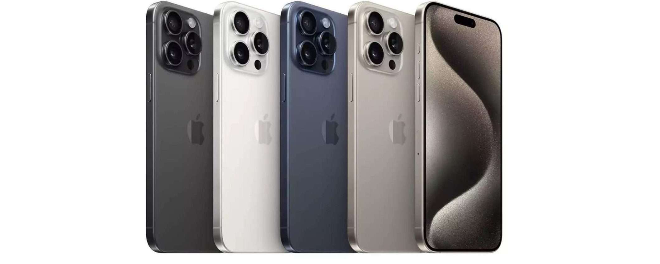 iPhone 15 Pro Max è in offerta flash e raggiunge il nuovo MINIMO STORICO (anche a rate) iPhone 15 Pro Max è in offerta flash e raggiunge il nuovo MINIMO STORICO (anche a rate)