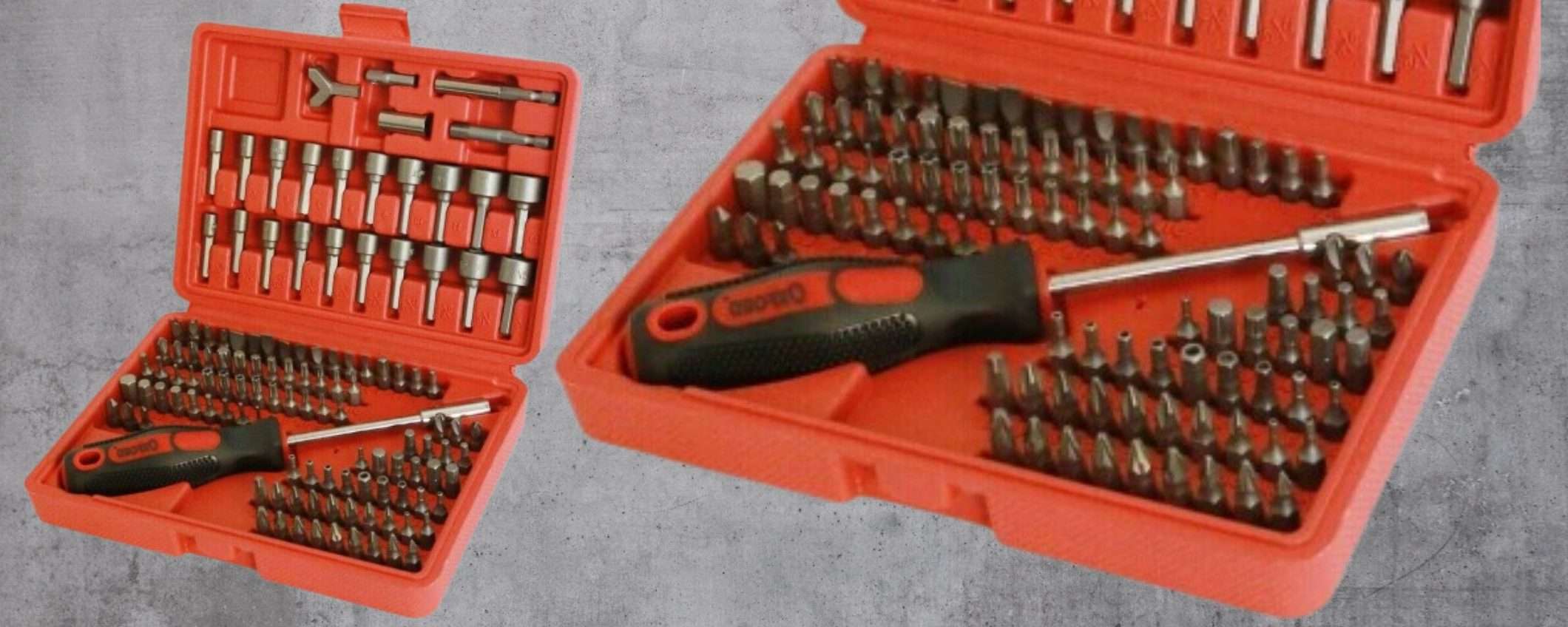 Gigantesco kit 122 in 1 a prezzo SHOCK: completissimo e con valigetta (18€) Gigantesco kit 122 in 1 a prezzo SHOCK: completissimo e con valigetta (18€)