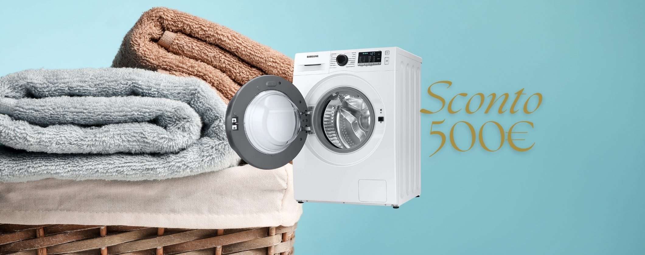 Lavasciuga Samsung: 500€ di SCONTO su MediaWorld Lavasciuga Samsung: 500€ di SCONTO su MediaWorld