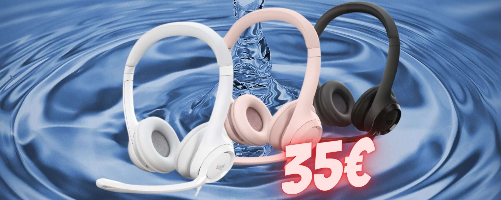 Logitech H390: cuffia con microfono e cancellazione del rumore a 35€ Logitech H390: cuffia con microfono e cancellazione del rumore a 35€