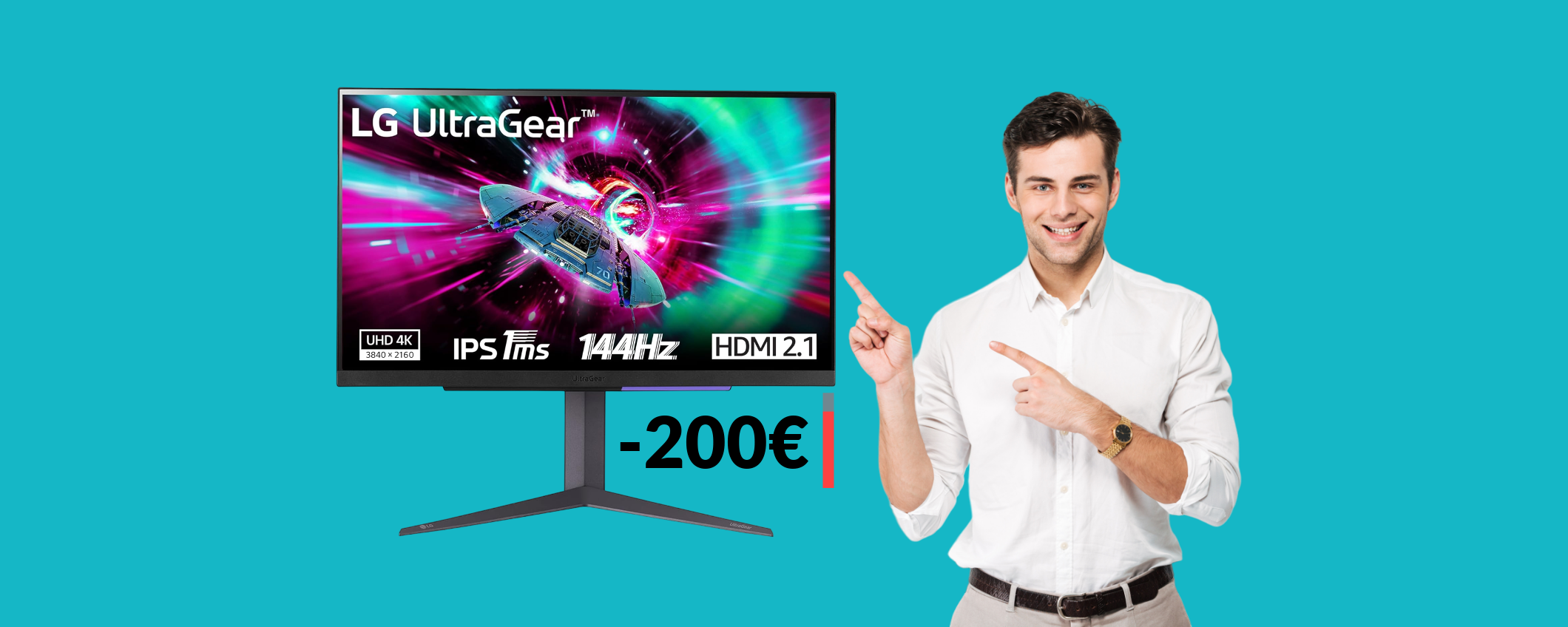 Monitor 4K 27'' LG: i più veloci avranno uno SCONTO di ben 200€